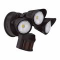 Westgate SL-30W-50K-BZ-PLED SEC LIGHTS W/PIR SENSOR, 120VAC, 180° SENSOR, 100° BEAM ANGLE (120° 28W) 80% DIM SL-30W-50K-BZ-P